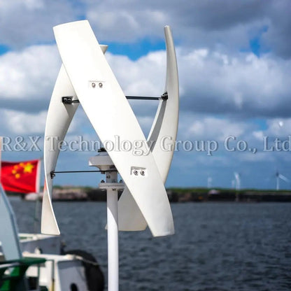 Wind Generator Power Turbine Vertical 400w Charge Controller 12v/24v 3 Blades - 54Grid - Renewable Energy Store