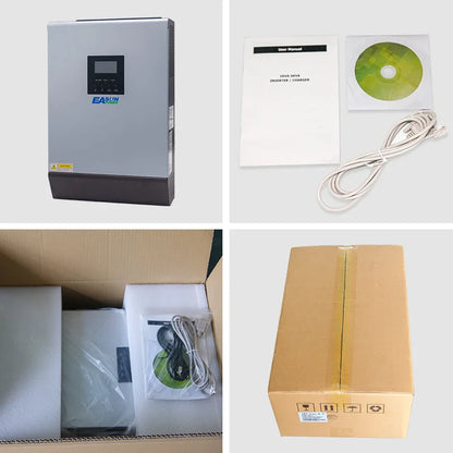 Wind turbine  Solar Inverter 8000W  60A MPPT 10KVA Off Grid Inverter 48V 220V Pure Sine Wave Hybrid Inverter 60A Battery Charger - 54Grid - Renewable Energy Store