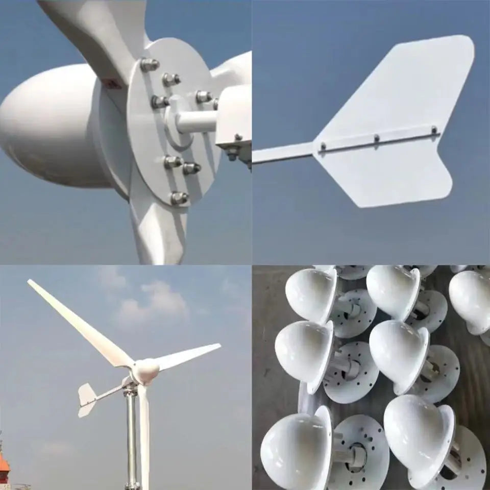 Wind Generator Portable 1000W Alternative Energy Windmills 12V 24V 48V Wind Turbine for home Use by 54Grid - Renewable Energy Store