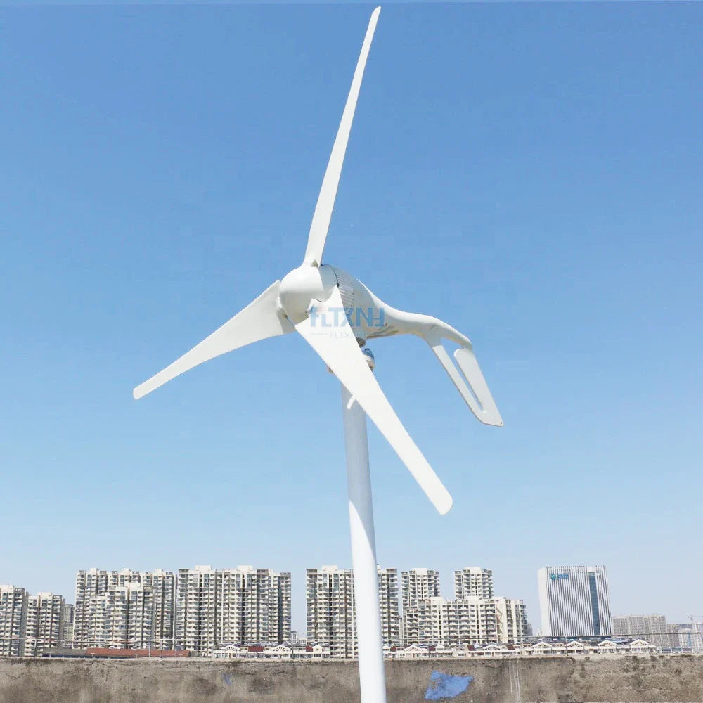 FLTXNY Wind Generator Portable 600W 800W 1000W Alternative Energy Windmills Alternateur 12V 24V 48V Wind Turbine For Home Use by 54Grid - Renewable Energy Store