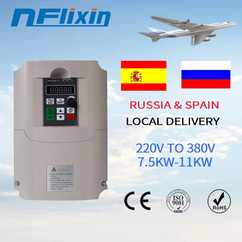 Frequency Inverter 18.5kw 380V 38A variable frequency drive inverter 3 phase input 3 phase output motor speed controller vfd by 54Grid - Renewable Energy Store