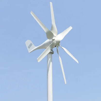 800W Wind Turbines for Home Use 12V 24V 48V Small Wind Turbine 0.8kw Generators Household 6 Blades by 54Grid - Renewable Energy Store