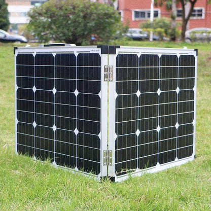 Solar Panel 100W (2Pcs x 50W) USB Controller Solar Battery Cell/Module/System Charger - 54Grid - Renewable Energy Store
