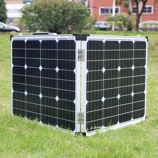 Solar Panel 100W (2Pcs x 50W) USB Controller Solar Battery Cell/Module/System Charger - 54Grid - Renewable Energy Store