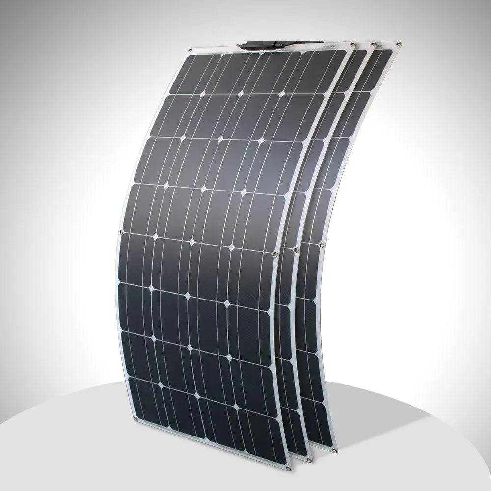 Solar Panels Flexible 100/200/300W solar controller 12V  battery charger - 54Grid - Renewable Energy Store