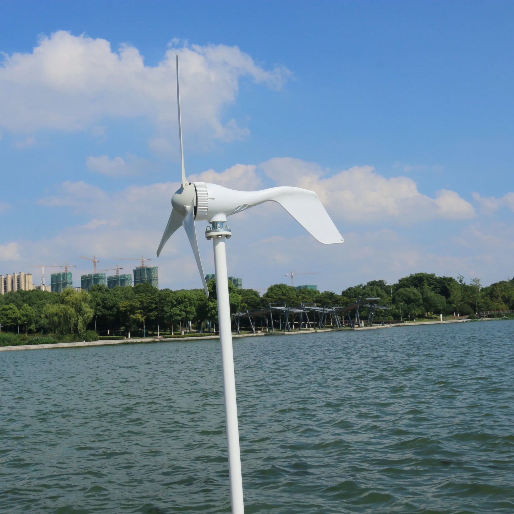 New Arrival Free Energy 5 Blades 5000W 12V 24V Wind Turbine Generator Windmill With MPPT Controller Homeuse Low Wind Speed Star by 54Grid - Renewable Energy Store