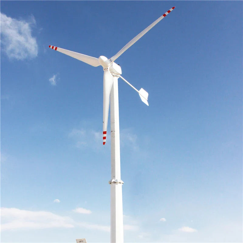 High Efficient 3KW New Energy Windmill Low Rpm Hybrid Horizontal Wind Turbine Generator 96v 120v 220v For Home Use by 54Grid - Renewable Energy Store