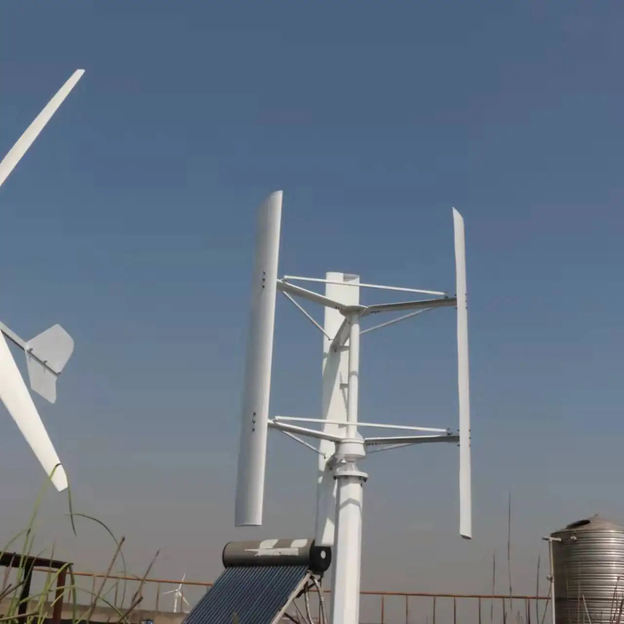 FLTXNY 5KW-10KW Vertical 250 RPM Wind Generator 96V 120V 220V 380V 3 Phase 50HZ 3 Blades No Noise Home Use Wind Turbine by 54Grid - Renewable Energy Store