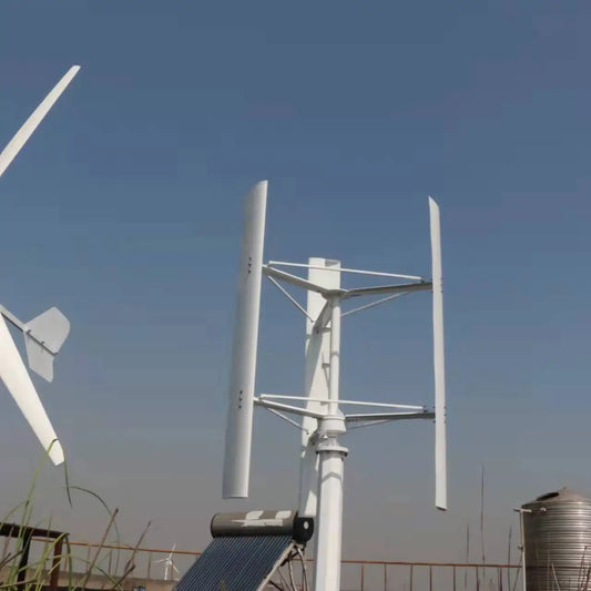 FLTXNY 10kw Vertical 80 RPM Wind Generator 230V 380V 3 Phase 50HZ 3 Blades No Noise Home Use Wind Turbine by 54Grid - Renewable Energy Store