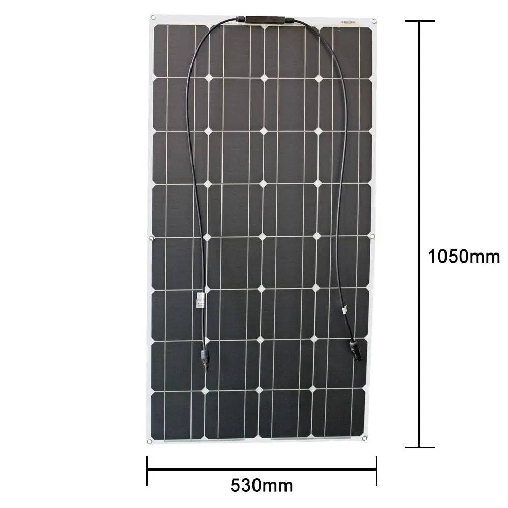 Solar Panel Kit Complete 400/300/200/100 Watts Flexible Solar 12V - 54Grid - Renewable Energy Store