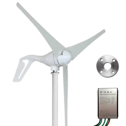 Wind Turbine Generator 3/5 Blades Optional 400/800W permanent Magnet 12V/24V - 54Grid - Renewable Energy Store