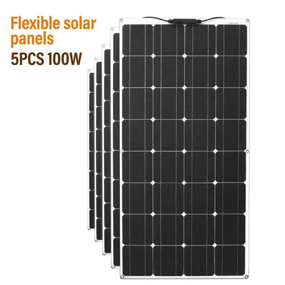 Solar Panel Monocrystalline Charger 500w 300w 200w Energy Systems 12v  Cell Diy  Module Camping Car - 54Grid - Renewable Energy Store
