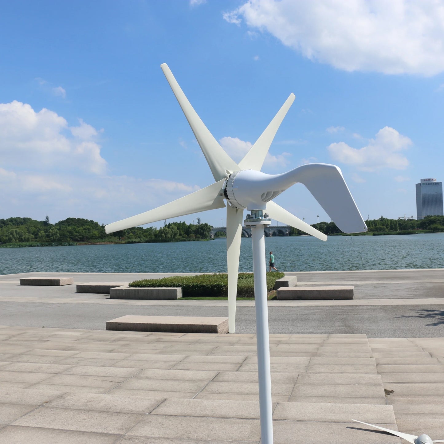New Arrival Free Energy 5 Blades 5000W 12V 24V Wind Turbine Generator Windmill With MPPT Controller Homeuse Low Wind Speed Star by 54Grid - Renewable Energy Store
