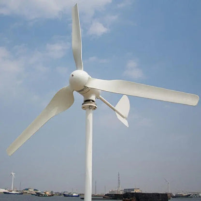 Horizontal Wind Turbine 600W Power Controller 24V/48V Optional  with  for Load Home Lamp  R&amp;X - 54Grid - Renewable Energy Store