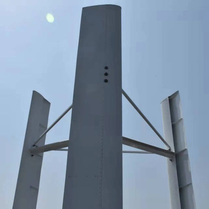 FLTXNY CE Approved 5KW 96V 120V 220V 380V Vertical Wind Turbine 250 RPM 50HZ Home Use Or Street Light/Lamp by 54Grid - Renewable Energy Store
