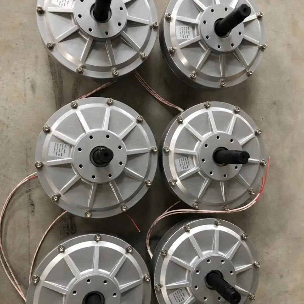 1200RPM Three Phases Coreless Permanent Magnet Generator CE 3000W AC Disc PMG Inner Rotor  Alternator 380V - 54Grid - Renewable Energy Store