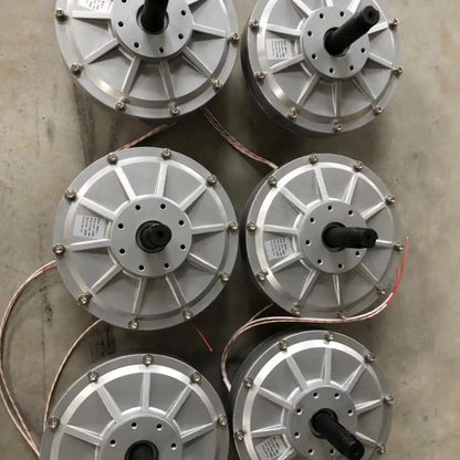 1200RPM Three Phases Coreless Permanent Magnet Generator CE 3000W AC Disc PMG Inner Rotor  Alternator 380V - 54Grid - Renewable Energy Store