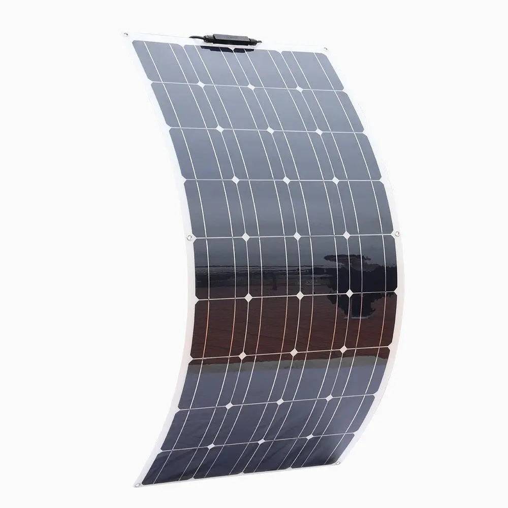 Solar Panel kit flexible Module 120/240/360/480/600/720 W photovoltaic 12V 18V 24V  Motorhome  Charger - 54Grid - Renewable Energy Store