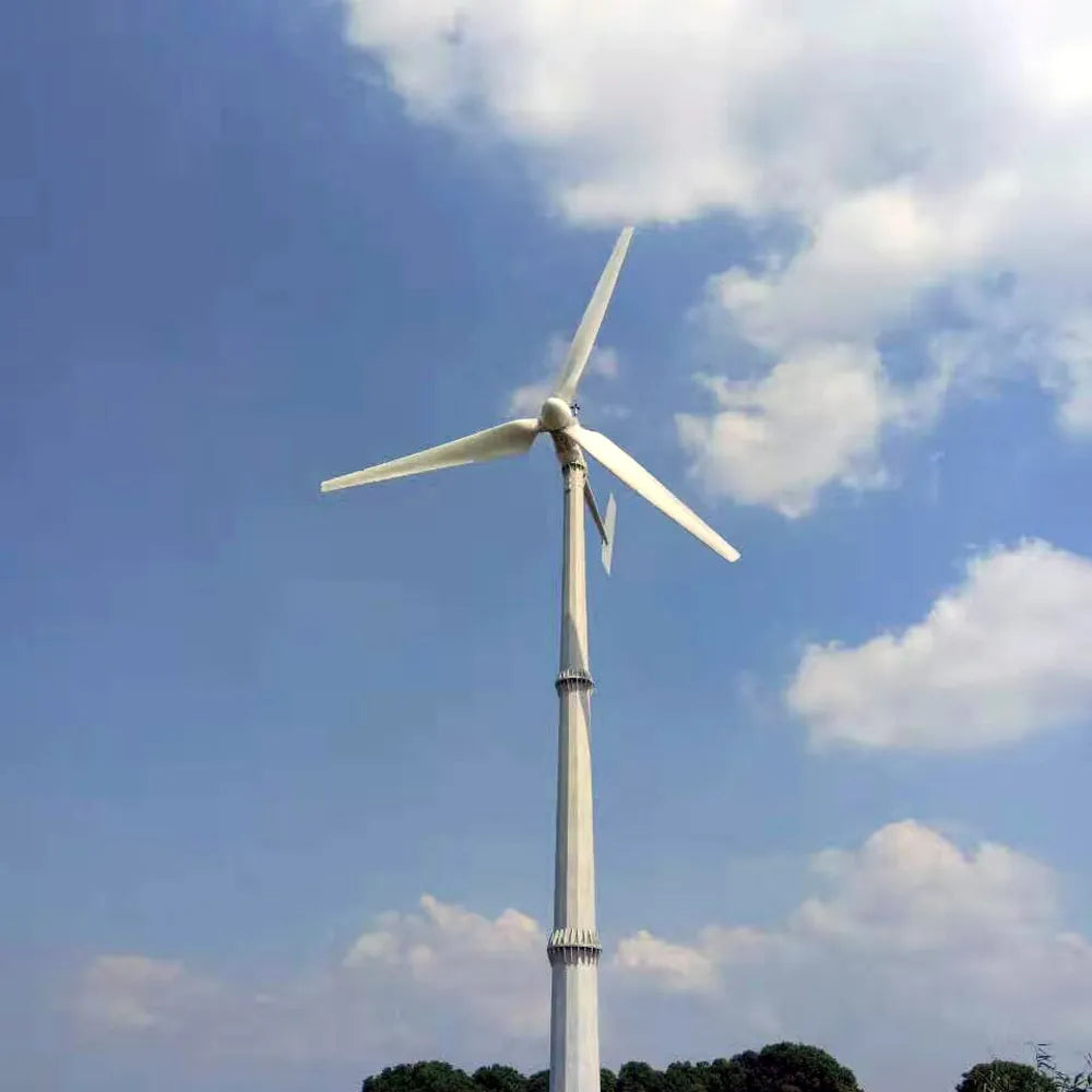 Wind Turbine 20KW Horizontal  Power Generator 220V/380V  Wind Mill Yawing Home Use, Grid Tie / Off-Grid Use - 54Grid - Renewable Energy Store