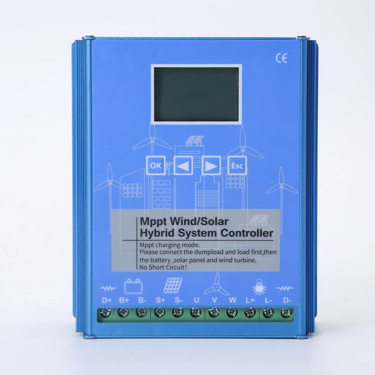FLYT Solar Wind Hybrid System Charge Controller 600W 800W 1000W 12V/24V Auto High Efficiency Regulator For Home Use by 54Grid - Renewable Energy Store