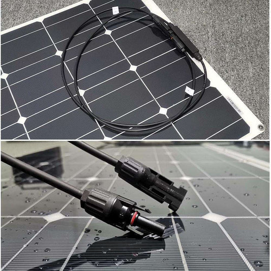Photovoltaic Solar Panel Kit 100W 300W 500W Portable Flexible Battery Generator Charger - 54Grid - Renewable Energy Store