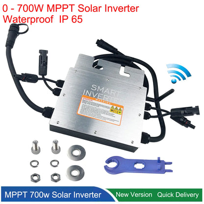 Micro Solar Inverter 800W Grid Tie MPPT 30V 36V DC 110/220V AC For 400/350W - 54Grid - Renewable Energy Store