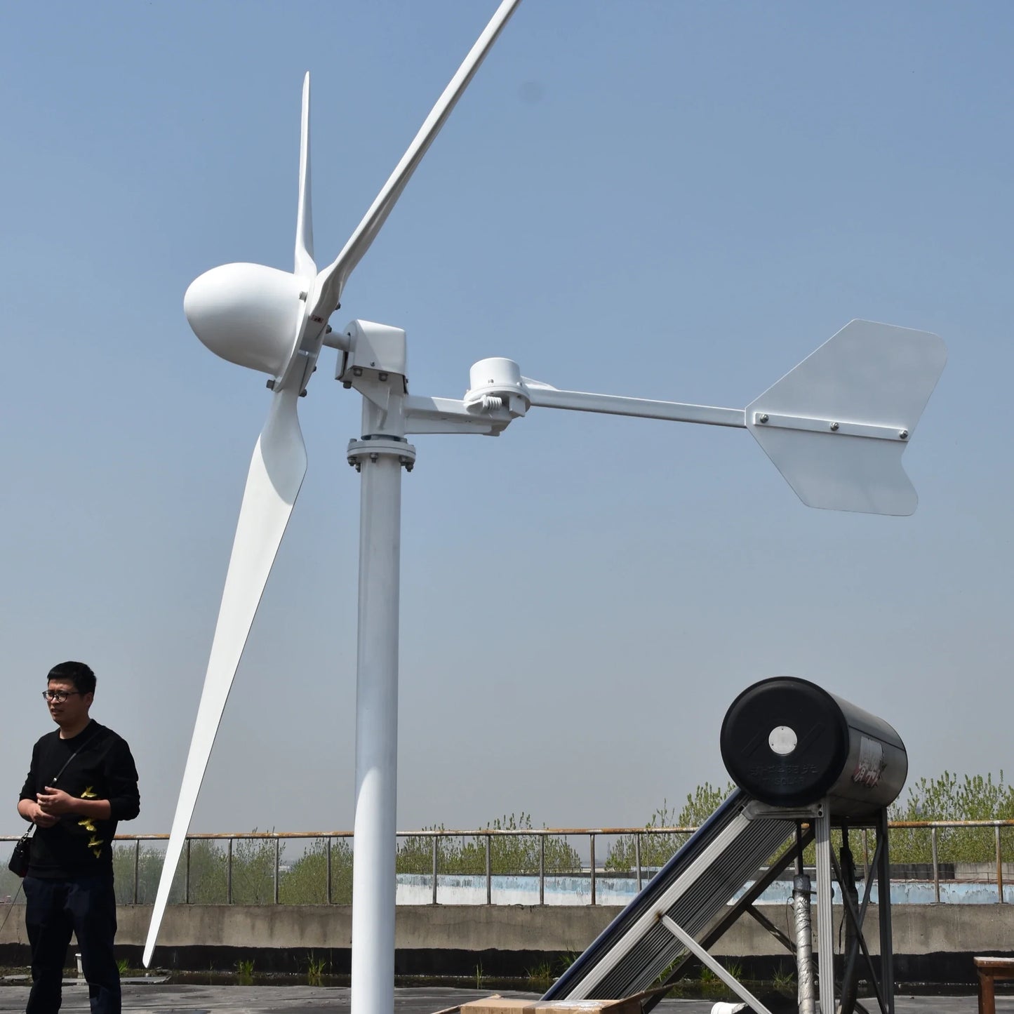 FLTXNY Wind Turbine Generator 5000W 3000W Alternative High Efficiency Level Free Energy Windmill With Grid-Conected by 54Grid - Renewable Energy Store