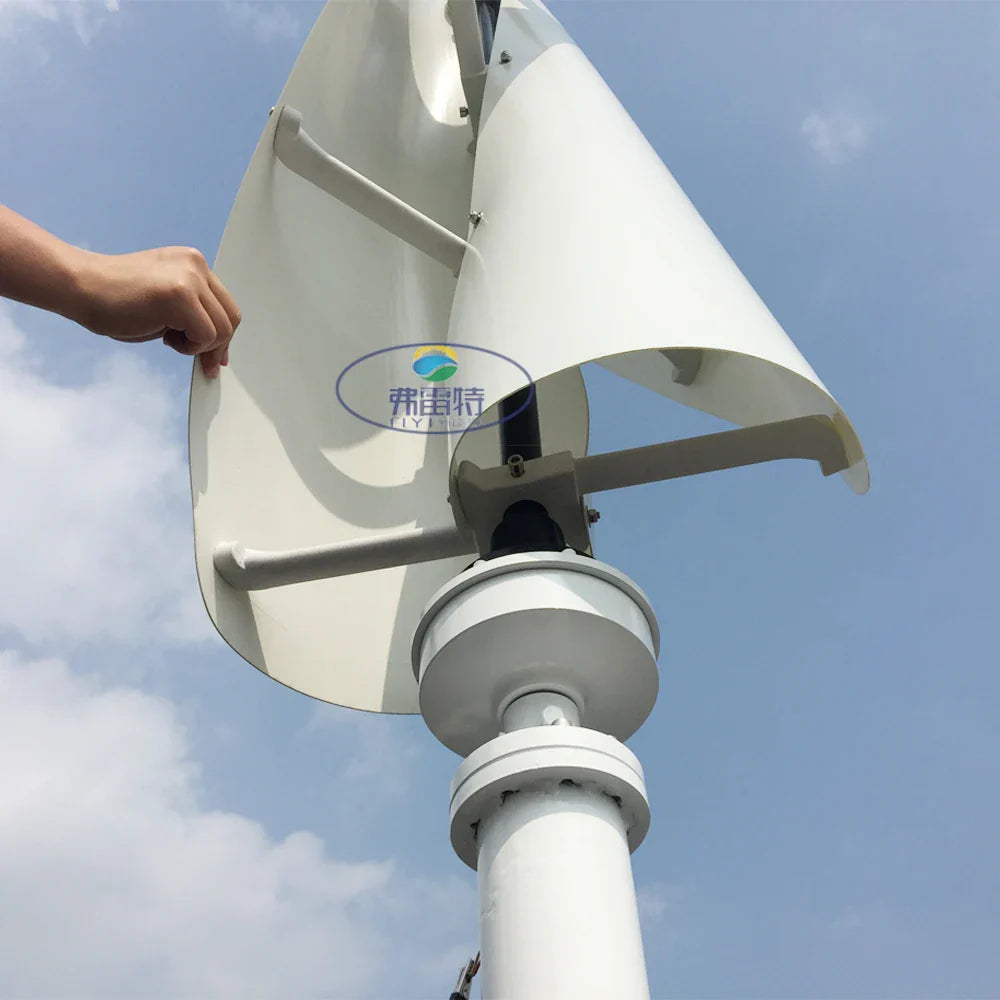 Big SALE 1KW/2KW 24V 48V 96V 3 Colors Hot Vertical Wind Turbine Permanent Magnet Generator Three Phase Vertical Axis Windmill by 54Grid - Renewable Energy Store