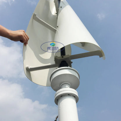 Big SALE 1KW/2KW 24V 48V 96V 3 Colors Hot Vertical Wind Turbine Permanent Magnet Generator Three Phase Vertical Axis Windmill by 54Grid - Renewable Energy Store