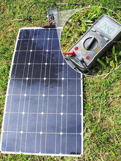 Solar Panel High Efficiency 100w 500w Charger Portable 12v 24v Battery Controller System Flexible Set Camping Power Bank - 54Grid - Renewable Energy Store