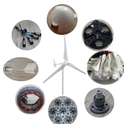 Free Energy Generator KIT Wind Turbine 5000W 10000W 15000W 48V 96V 120V 220V 380V Three Phase AC Output Windmill For Farm Use by 54Grid - Renewable Energy Store
