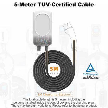 feyree Type2 EV Charger 4.3inch Screen 32A 7.6kW Dynamic Load Balancing 11kW 22kW 3Phase EVSE Wallbox APP with Charge History