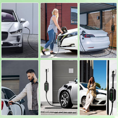 AFYEEV 3600W Portable Type2 IEC62196-2 EV Charger Type1 SAE J1772 Electric Car Charger GBT EVSE Charging Cable Wallbox EU Plug