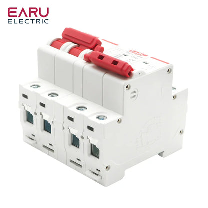 1P+1P 2P+2P 3P+3P 4P+4P MTS AC Dual Power Manual Transfer Interlock Circuit Breaker Din Rail Isolating Discounnecting Switch MCB