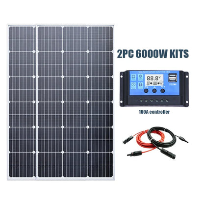 6000W Solar Panel 18V High Efficiency Portable Power Bank by 54Grid - Renewable Energy Store