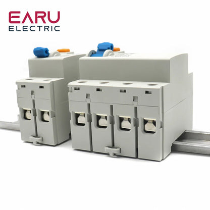 2P 4P 10/30/100/300mA Type AC RCCB RCD ELCB Electromagnetic Residual Current Circuit Breaker Differential Breaker Safety Switch by 54Grid - Renewable Energy Store