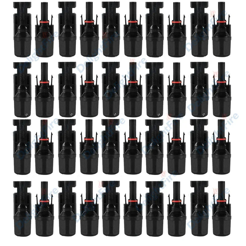 Solar Connectors 30A 1000V Male Female Plug IP67 Waterproof Terminal by 54Grid - Renewable Energy Store