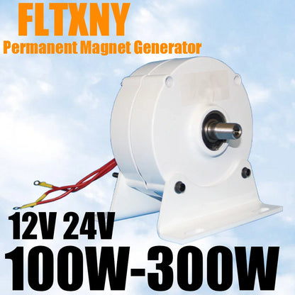 100W 200W 12V 24V 3 Phase Gearless Permanent Magnet Generator Wind Controller For Wind Turbine Water Turbine DIY by 54Grid - Renewable Energy Store