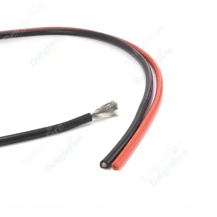 3M-100M Red Black Silicone Wire 14-30 AWG for 12V Electronics by 54Grid - Renewable Energy Store