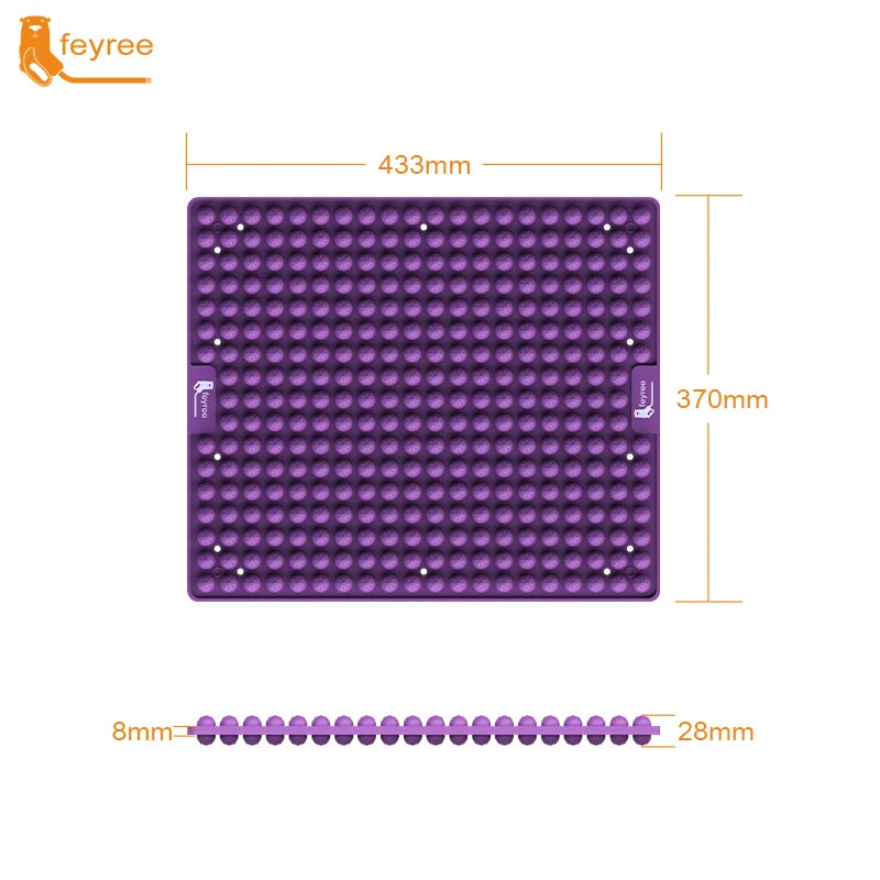 feyree EV Seat Cushion with Air Cell Matrix Design Built-in Negative Ions Silicone Air-Cushion Seat Pad for Electric Vehicles
