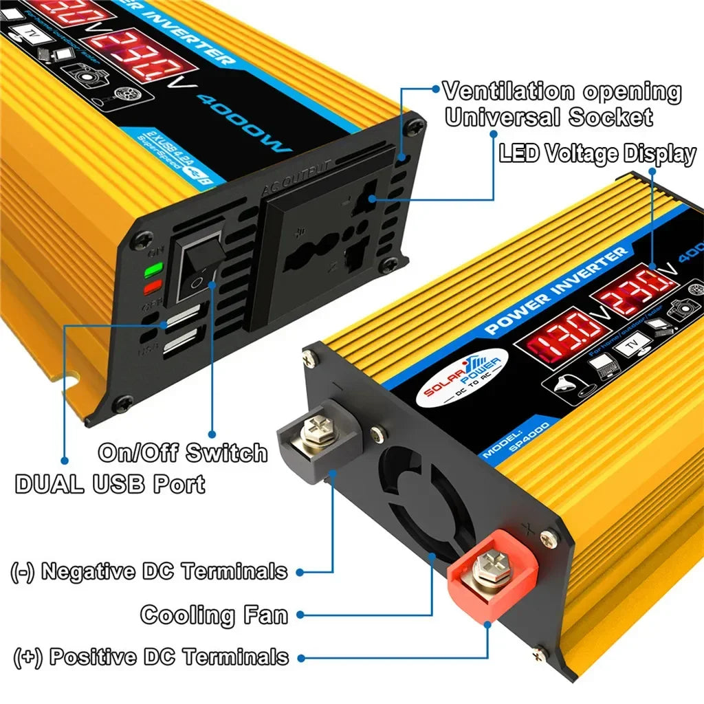 2000W Solar Energy System with 4000W Inverter and Controller by 54Grid - Renewable Energy Store