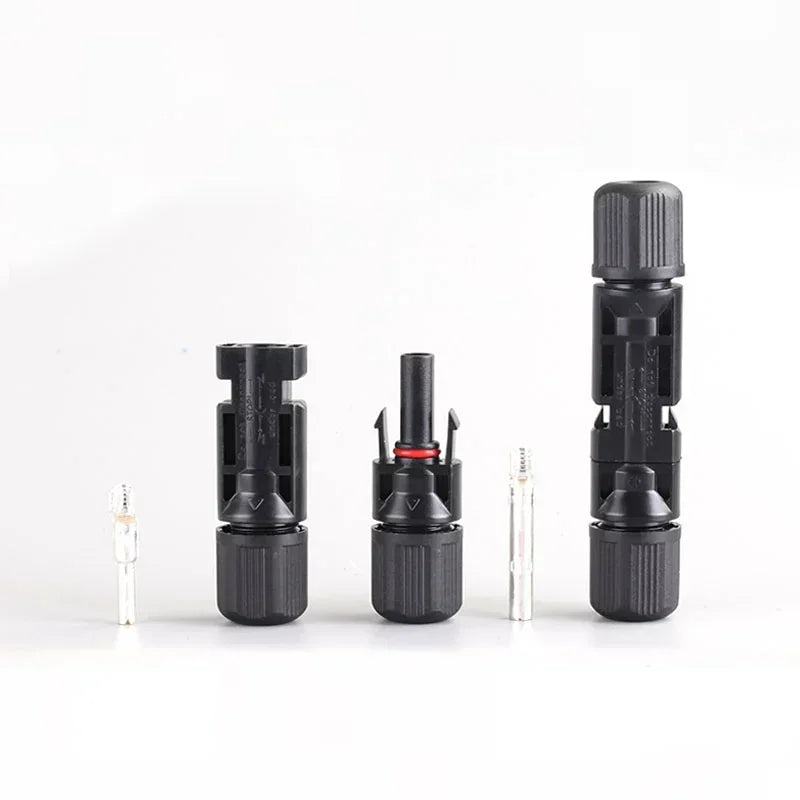 1 Pair Photovoltaic Connectors DC 1000V 30A Waterproof Terminals by 54Grid - Renewable Energy Store
