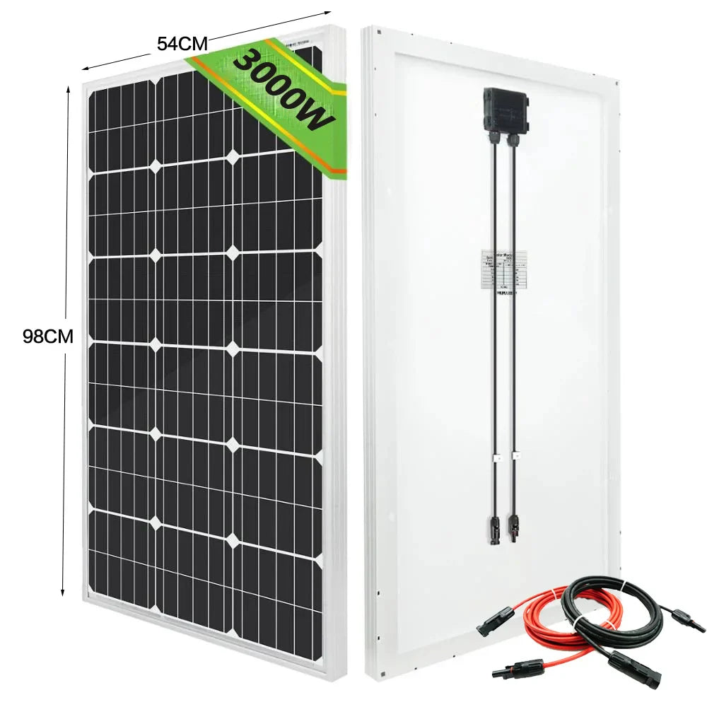 6000W Solar Panel 18V High Efficiency Portable Power Bank by 54Grid - Renewable Energy Store