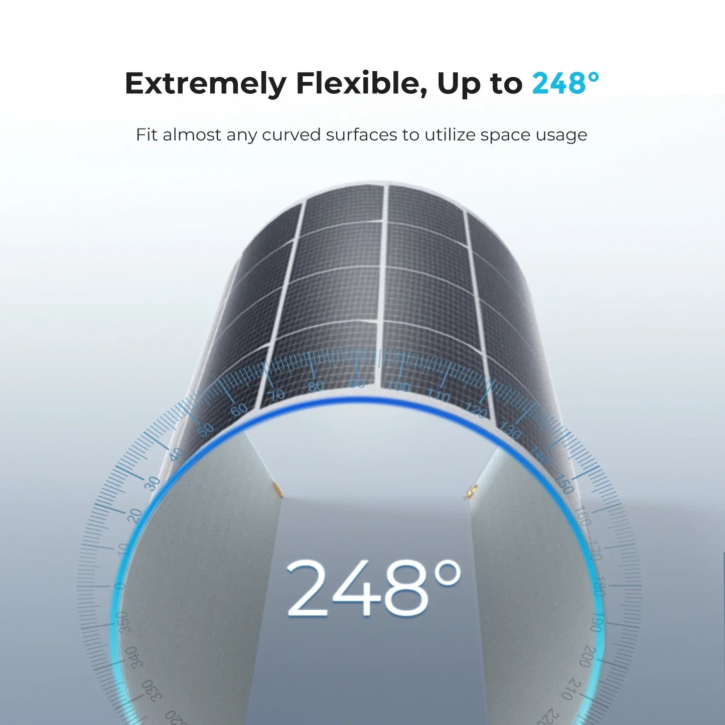 Solar Panel 50W 12 Volt Monocrystalline Semi-Flexible Charger by 54Grid - Renewable Energy Store
