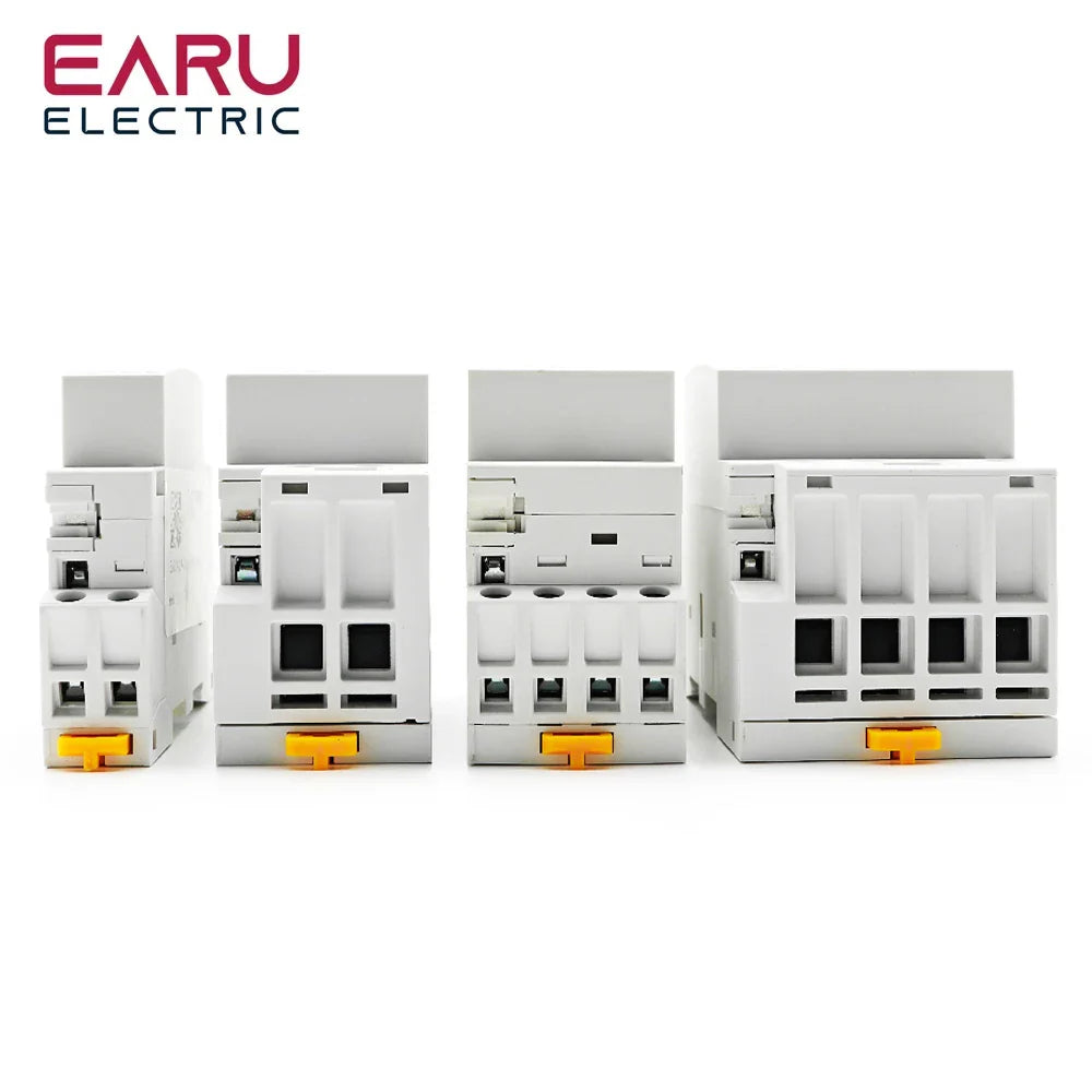 2P 4P 16A 20A 25A 32A 50A 40A 63A AC 220V 50 60Hz Din Rail Household Modular AC Contactor Switch Controller DIY Smart Home Hotel by 54Grid - Renewable Energy Store