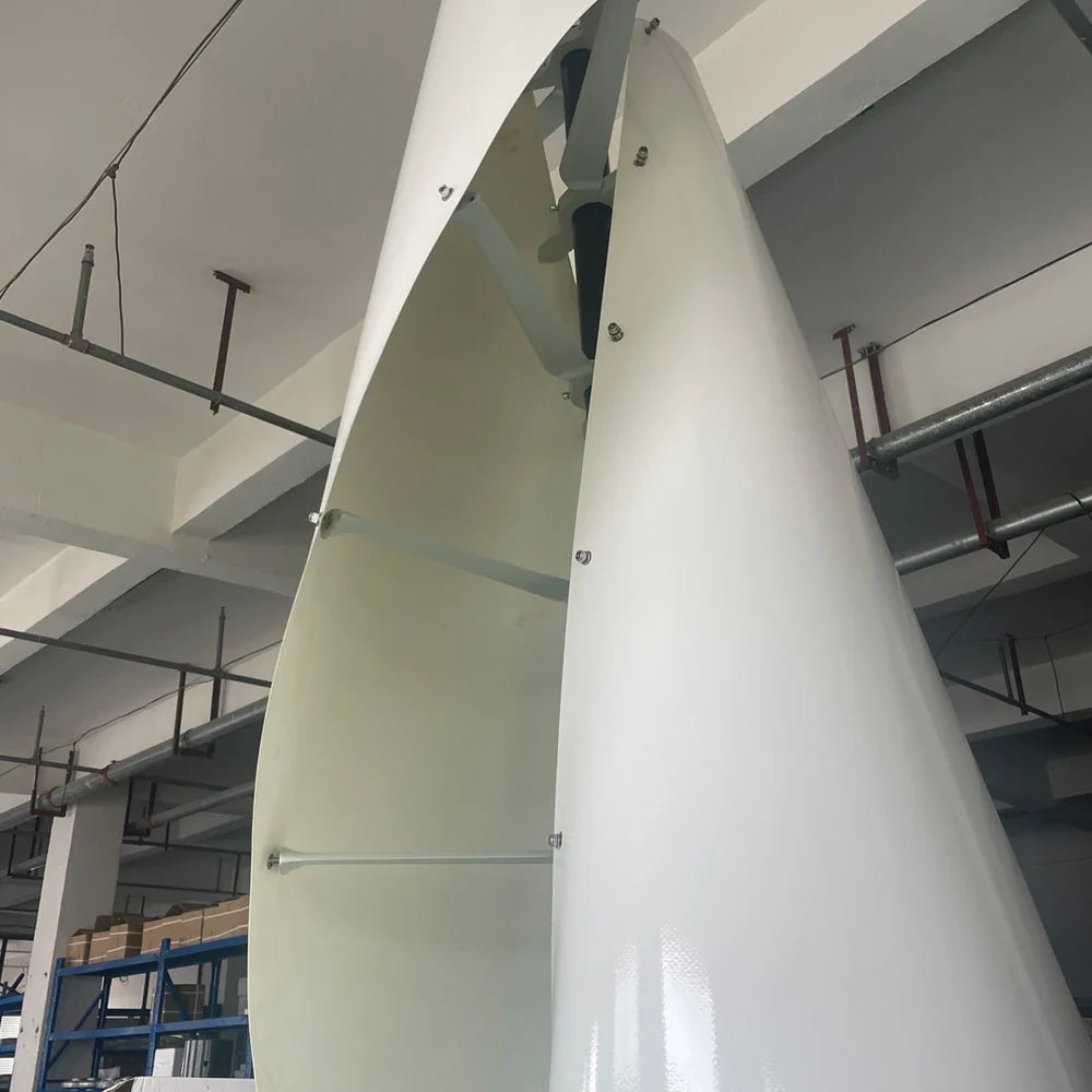 Wind Turbine New Energy Vertical Wing Helical 1000w 2000w Windmills Maglev Generator And Auto MPPT Controller For Home Use - 54Grid - Renewable Energy Store