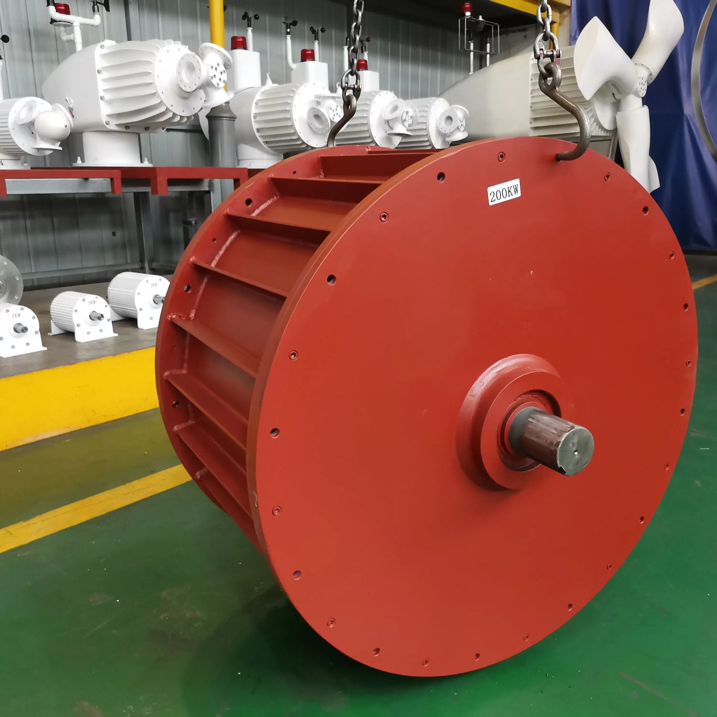 Low Speed 25KW 30KW 220V 380V 430V Gearless Permanent Magnet Generator AC Alternators Use For Wind Turbine Water Turbine by 54Grid - Renewable Energy Store