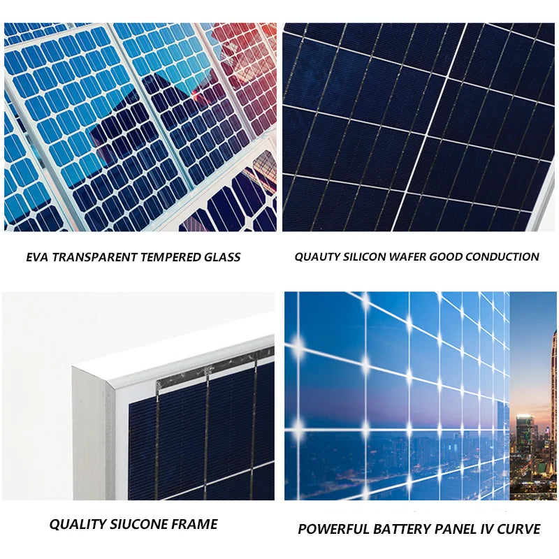 1000W 2000W 3000W Solar Panel 18V High Efficiency Outdoor Charging by 54Grid - Renewable Energy Store