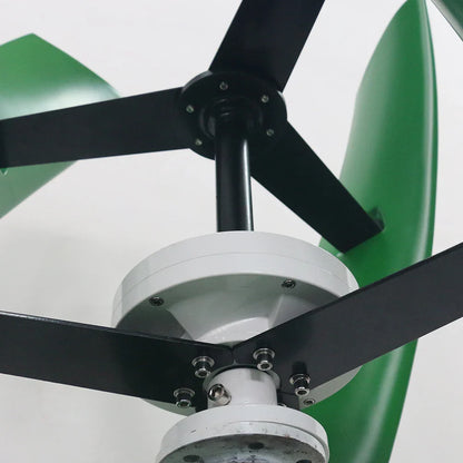 CE Noiseless Vertical Axis Windmill 800W 12V 24V 48V Permanent Coreless Magnet Wind Turbine Generator Homeuse by 54Grid - Renewable Energy Store