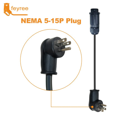 feyree 7kw Electric Vehicle Charging Adapter To EU AU Brazil Male Adapter EV Charger Connector Customized plug for Electric Car by 54Grid - Renewable Energy Store